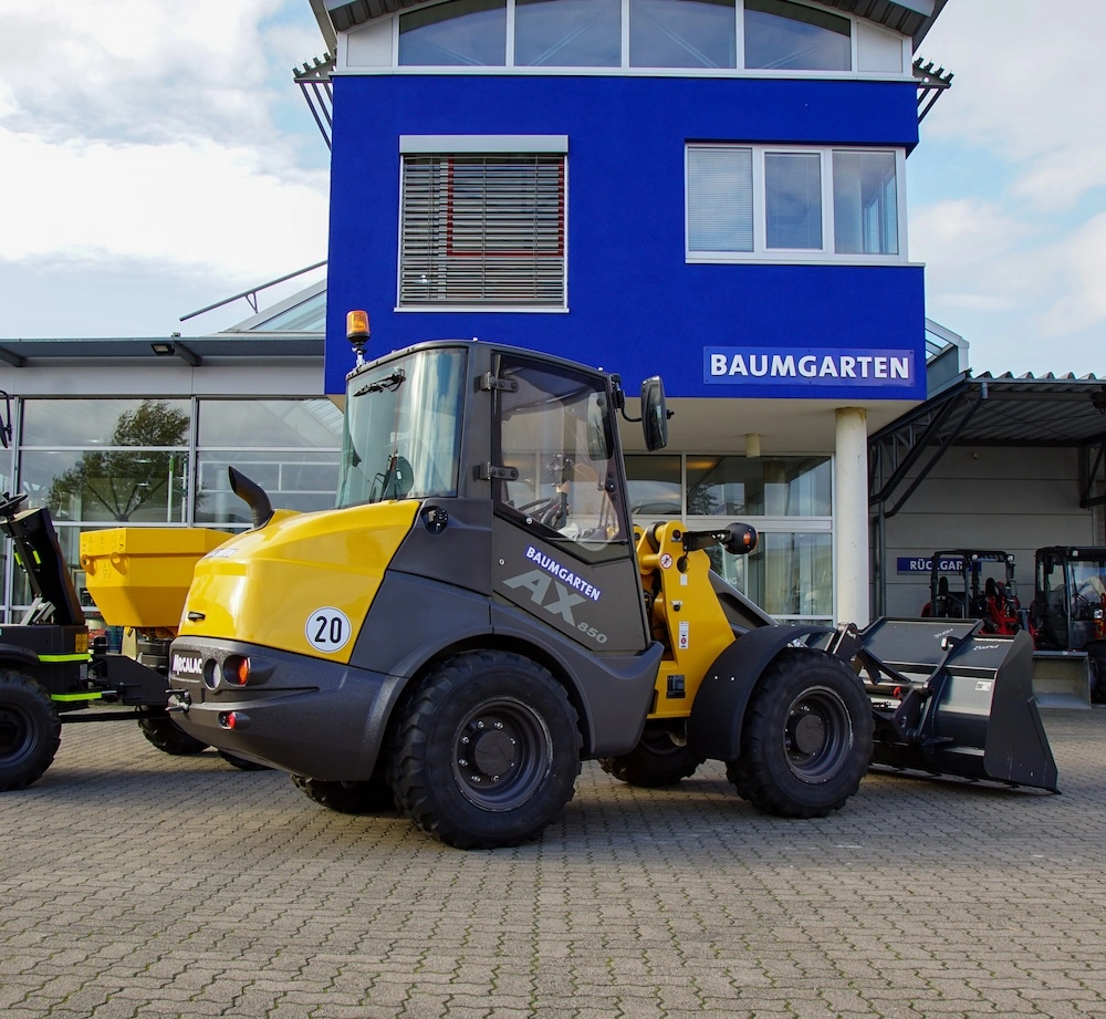 radladerdumper mieten Baumgarten Mietgeräte